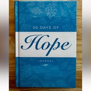 NEW Hardback Journal 50 days of Hope/50 days of Grace. Christain Journal